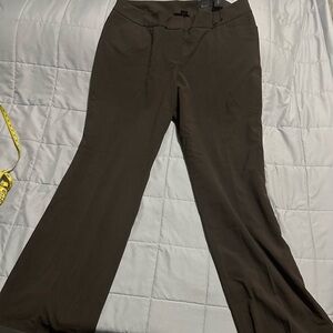 Lane Bryant Dark Brown Trousers - the Lena Moderately Curvy Fit 20T
